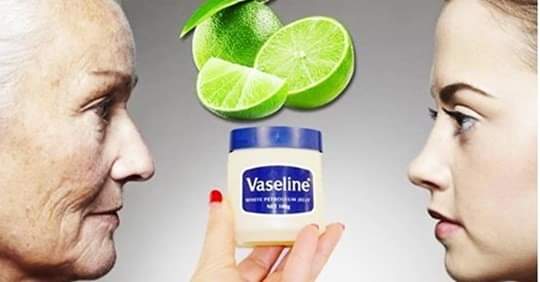 VASELINA CON EL LIMÓN