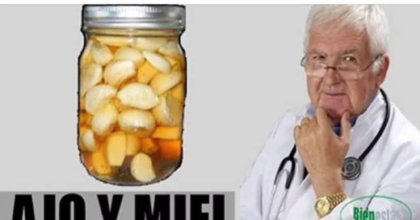 MEZCLA AJO Y MIEL TÓMALO EN AYUNA Y OLVÍDATE DE COLESTEROL, PRESIÓN ALTA, MALA CIRCULACIÓN.