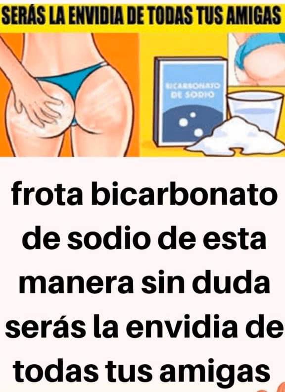 FROTA UN POCO DE BICARBONATO