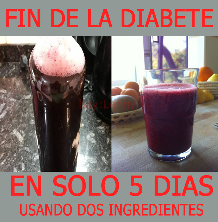 JUGO PARA LA DIABETES