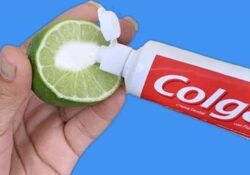 SI HACES ESTO UNA VEZ EN LA NOCHE ME LO AGRADECERÁS POR SIEMPRE MEZCLA LIMÓN Y PASTA DE DIENTES.